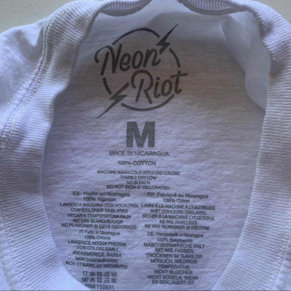 Neon Riot Time For Business T-Shirt - Picture 3 of 6